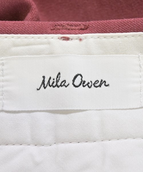 Mila Owen（ミラオーウェン）スラックス 赤 サイズ:0(S位) レディース/2200621137057