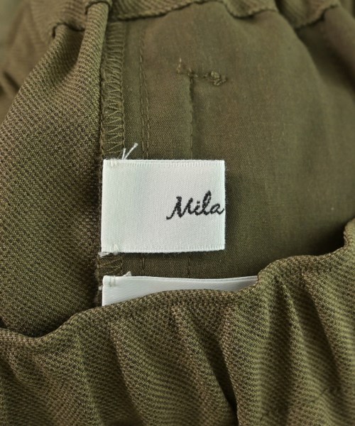 Mila Owen（ミラオーウェン）スラックス カーキ サイズ:1(M位) レディース/2200634295126