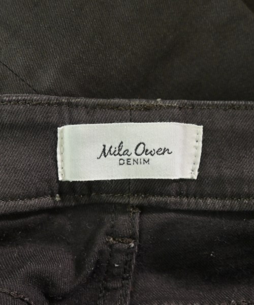 Mila Owen（ミラオーウェン）デニムパンツ 茶 サイズ:1(M位) レディース/2200606845151