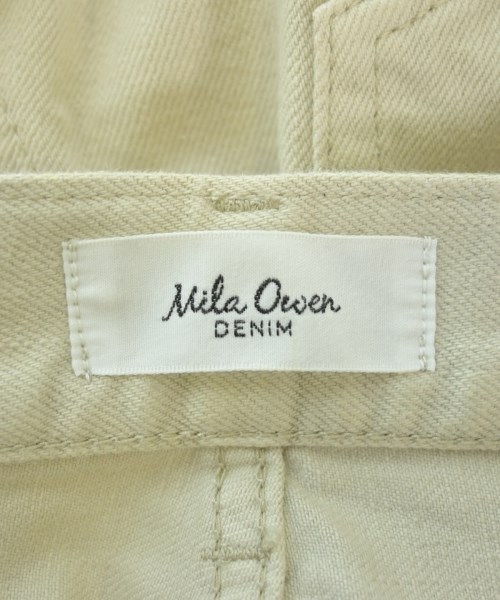 Mila Owen（ミラオーウェン）デニムパンツ ベージュ サイズ:0(S位) レディース/2200611137029