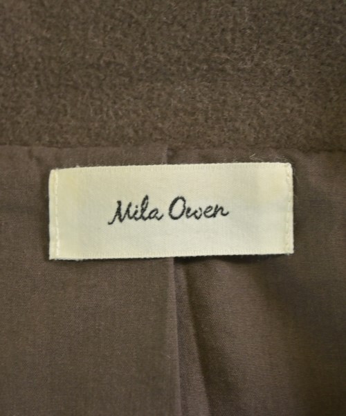 Mila Owen（ミラオーウェン）ステンカラーコート 茶 サイズ:F レディース/2200611378071