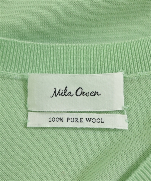 Mila Owen（ミラオーウェン）ニット・セーター 緑 サイズ:0(S位) レディース/2200601059539