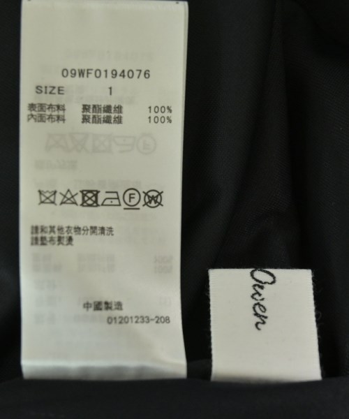 Mila Owen（ミラオーウェン）ワンピース 紺 サイズ:1(M位) レディース/2200601501205