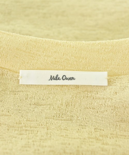 Mila Owen（ミラオーウェン）Tシャツ・カットソー 黄 サイズ:F レディース/2200606111133