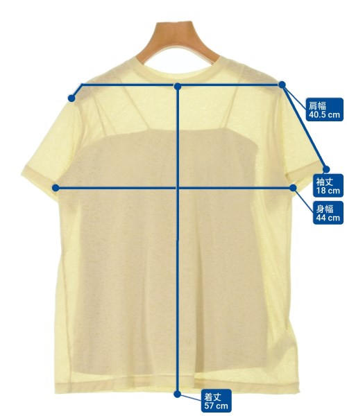 Mila Owen（ミラオーウェン）Tシャツ・カットソー 黄 サイズ:F レディース/2200606111133