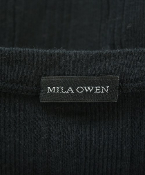 Mila Owen（ミラオーウェン）Tシャツ・カットソー 黒 サイズ:1(M位) レディース/2200611062031