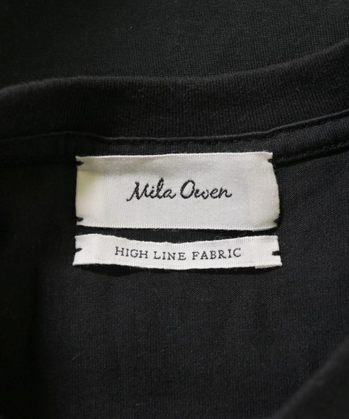 Mila Owen（ミラオーウェン）Tシャツ・カットソー 黒 サイズ:0(S位) レディース/2200609514092