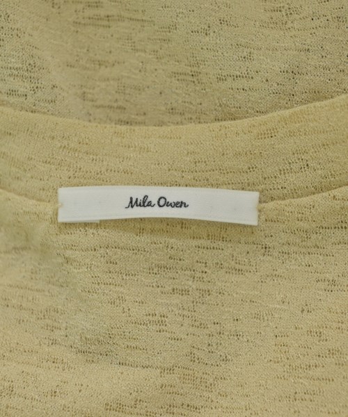 Mila Owen（ミラオーウェン）Tシャツ・カットソー 黄 サイズ:ONE レディース/2200616237076