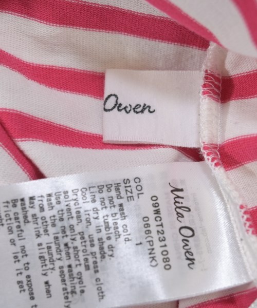 Mila Owen（ミラオーウェン）Tシャツ・カットソー 白 サイズ:1(M位) レディース/2200614329032