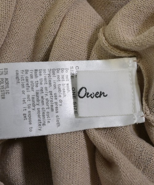 Mila Owen（ミラオーウェン）ニット・セーター ベージュ サイズ:F レディース/2200611744029