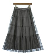 Mila Owen（ミラオーウェン）ロング・マキシ丈スカート グレー サイズ:0(S位) レディース/2200610496028