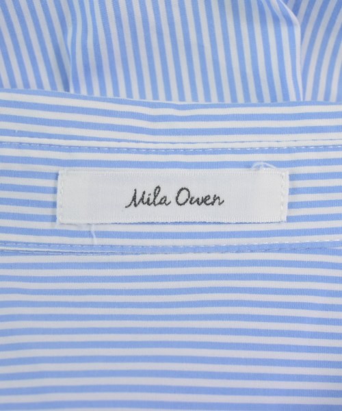 Mila Owen（ミラオーウェン）カジュアルシャツ 青 サイズ:0(S位) レディース/2200612519060