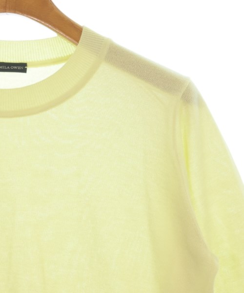 Mila Owen（ミラオーウェン）ニット・セーター 黄 サイズ:0(S位) レディース/2200614040067