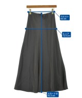 Mila Owen（ミラオーウェン）ロング・マキシ丈スカート グレー サイズ:0(S位) レディース/2200596375041