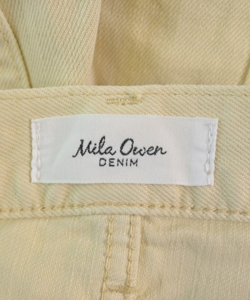 Mila Owen（ミラオーウェン）デニムパンツ ベージュ サイズ:0(S位) レディース/2200608896014