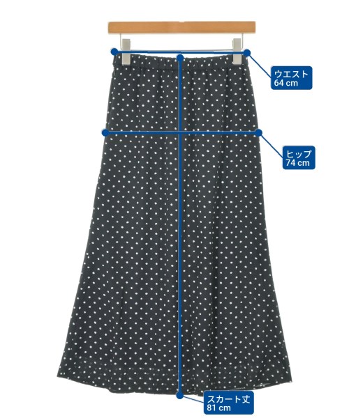 Mila Owen（ミラオーウェン）ロング・マキシ丈スカート 黒 サイズ:0(S位) レディース/2200666666161