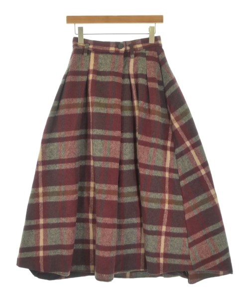 Mila Owen(ミラオーウェン)ロング・マキシ丈スカート 赤 サイズ:1(M位)/2200668129039