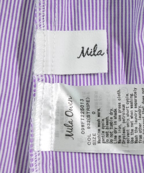 Mila Owen（ミラオーウェン）ブラウス 紫 サイズ:0(S位) レディース/2200668569088