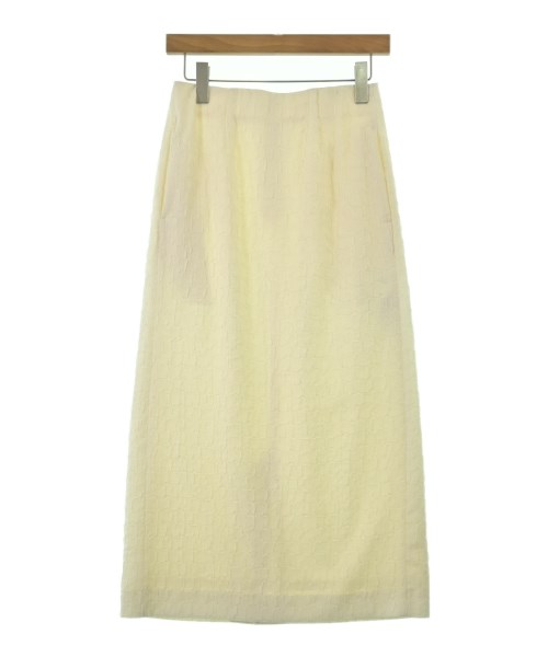 Mila Owen(ミラオーウェン)ロング・マキシ丈スカート 白 サイズ:1(M位)/2200669516012