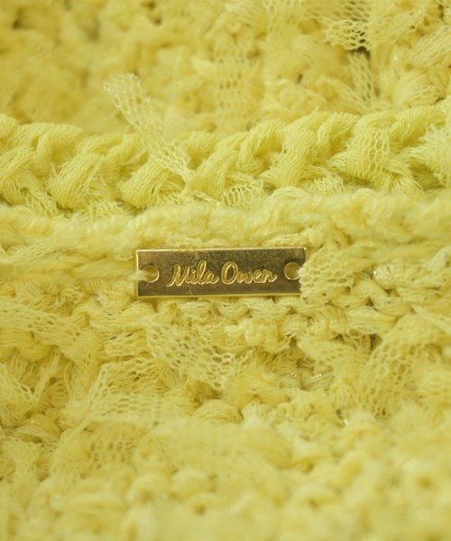 Mila Owen（ミラオーウェン）カーディガン 黄 サイズ:0(S位) レディース/2200671425029