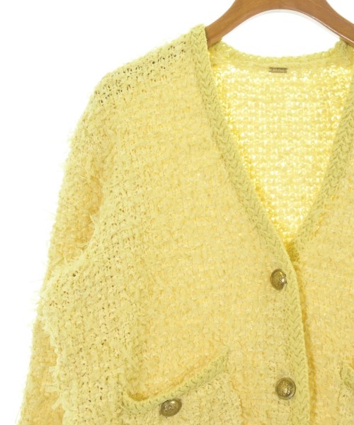 Mila Owen（ミラオーウェン）カーディガン 黄 サイズ:0(S位) レディース/2200671425029