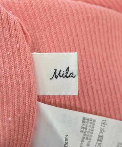 Mila Owen（ミラオーウェン）ニット・セーター ピンク サイズ:0(S位) レディース/2200673954053