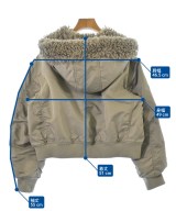 Mila Owen（ミラオーウェン）ミリタリーブルゾン グレー サイズ:0(S位) レディース/2200663193011