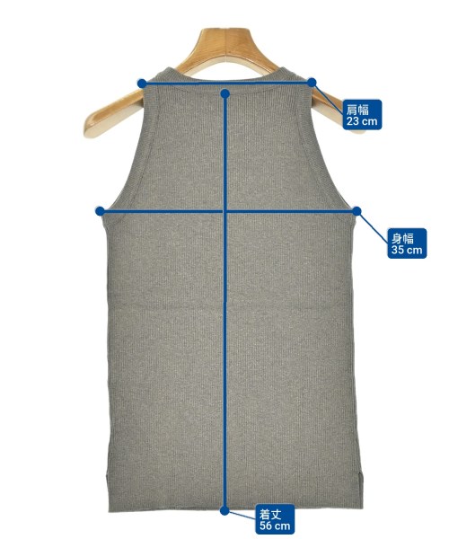 Mila Owen（ミラオーウェン）ベスト/ノースリーブ グレー サイズ:0(S位) レディース/2200670127115