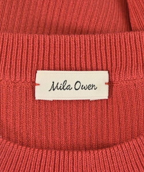 Mila Owen（ミラオーウェン）ベスト/ノースリーブ 赤 サイズ:0(S位) レディース/2200670127122