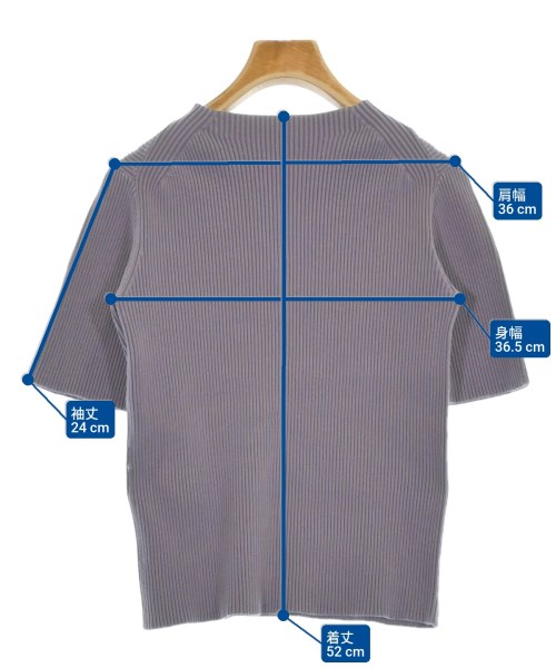 Mila Owen（ミラオーウェン）ニット・セーター 紫 サイズ:0(S位) レディース/2200670914036