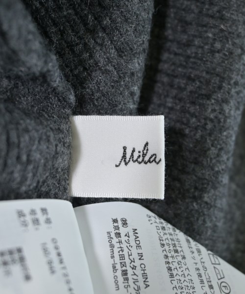 Mila Owen（ミラオーウェン）ニット・セーター グレー サイズ:1(M位) レディース/2200670929061