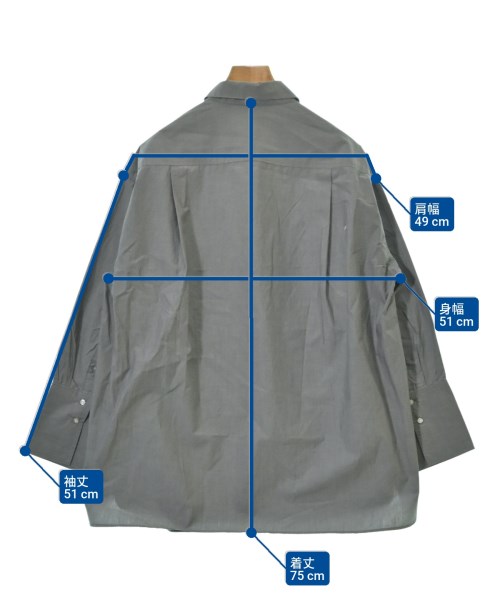 Mila Owen（ミラオーウェン）カジュアルシャツ グレー サイズ:F レディース/2200671488208