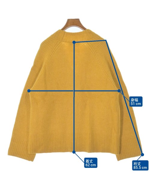 Mila Owen（ミラオーウェン）カーディガン 黄 サイズ:ONE レディース/2200672277023