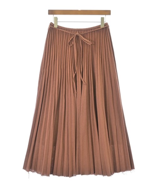Mila Owen(ミラオーウェン)ロング・マキシ丈スカート 茶 サイズ:1(M位)/2200671199043