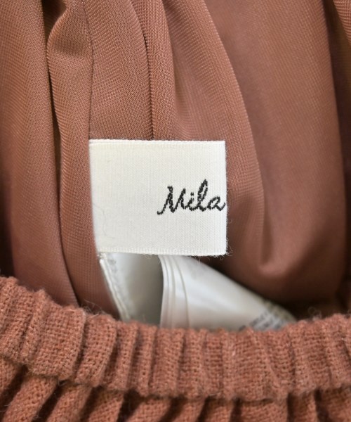 Mila Owen（ミラオーウェン）ロング・マキシ丈スカート 茶 サイズ:1(M位) レディース/2200671199043