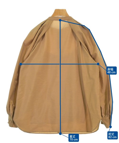 Mila Owen（ミラオーウェン）ブラウス 茶 サイズ:1(M位) レディース/2200667789043