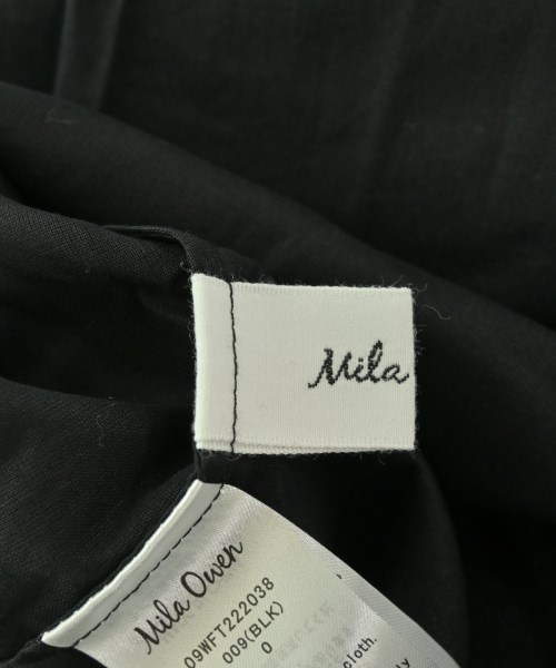 Mila Owen（ミラオーウェン）ブラウス 黒 サイズ:0(S位) レディース/2200669444063