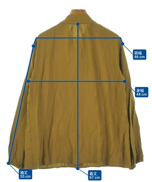 Mila Owen（ミラオーウェン）カジュアルシャツ 茶 サイズ:1(M位) レディース/2200671364250