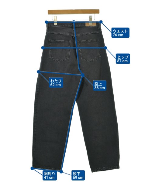 Mila Owen（ミラオーウェン）デニムパンツ 黒 サイズ:1(M位) レディース/2200675177061