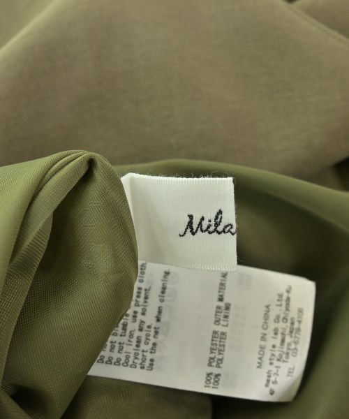 Mila Owen（ミラオーウェン）オールインワン/サロペット カーキ サイズ:1(M位) レディース/2200669337051