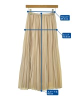Mila Owen（ミラオーウェン）ロング・マキシ丈スカート ベージュ サイズ:0(S位) レディース/2200669337068
