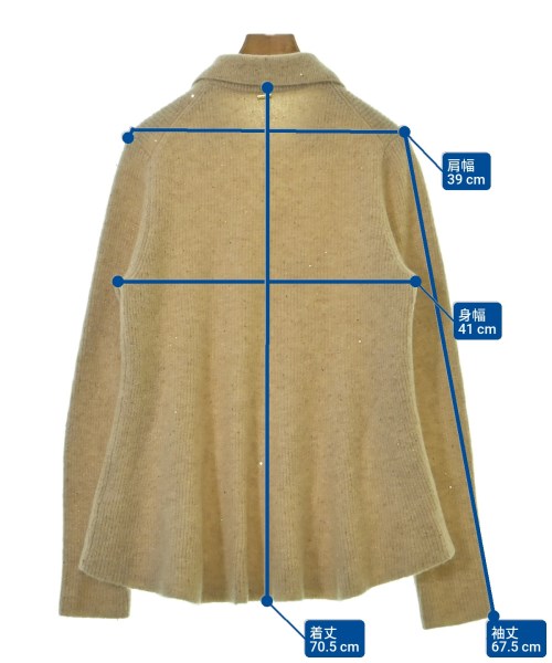 Mila Owen（ミラオーウェン）ニット・セーター ベージュ サイズ:1(M位) レディース/2200671226015