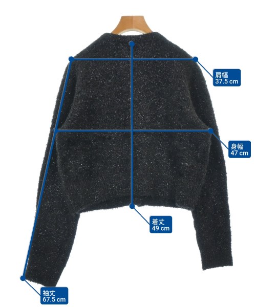 Mila Owen（ミラオーウェン）カーディガン 黒 サイズ:1(M位) レディース/2200671226022