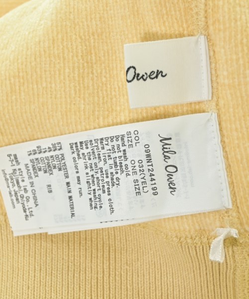 Mila Owen（ミラオーウェン）ニット・セーター 黄 サイズ:ONE レディース/2200671796389