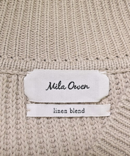 Mila Owen（ミラオーウェン）ベスト ベージュ サイズ:F レディース/2200672658068