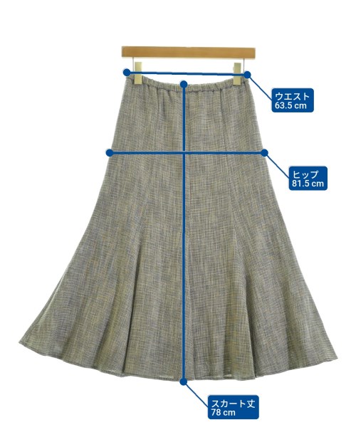 Mila Owen（ミラオーウェン）ロング・マキシ丈スカート 黒 サイズ:0(S位) レディース/2200674911031