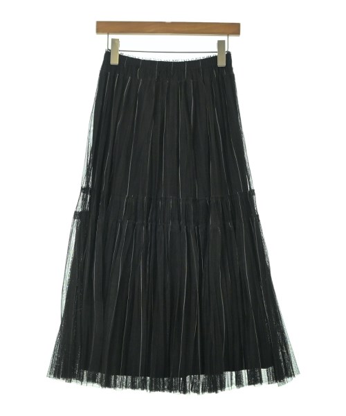 Mila Owen(ミラオーウェン)ロング・マキシ丈スカート 黒 サイズ:0(S位)/2200671182045