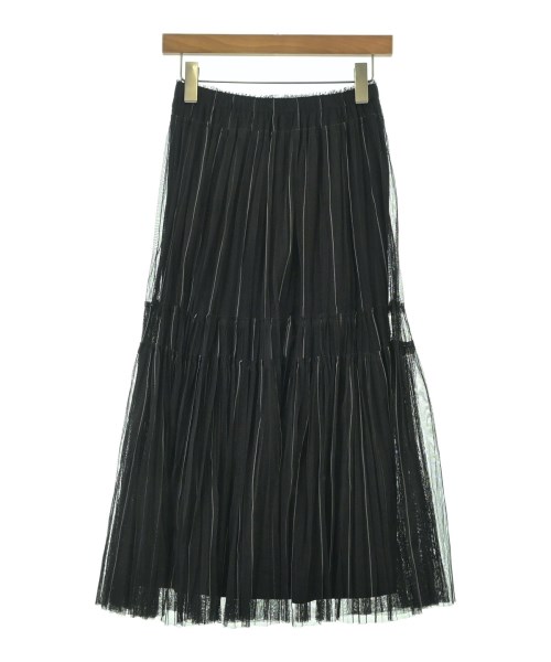 Mila Owen（ミラオーウェン）ロング・マキシ丈スカート 黒 サイズ:0(S位) レディース/2200671182045