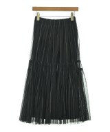 Mila Owen（ミラオーウェン）ロング・マキシ丈スカート 黒 サイズ:0(S位) レディース/2200671182045