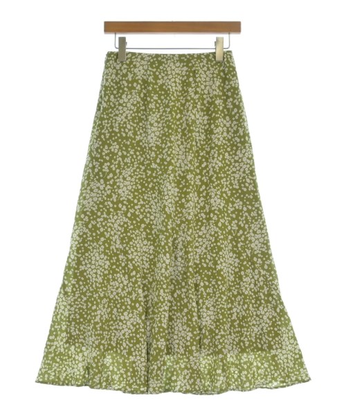 Mila Owen（ミラオーウェン）ロング・マキシ丈スカート 緑 サイズ:1(M位) レディース/2200671182175